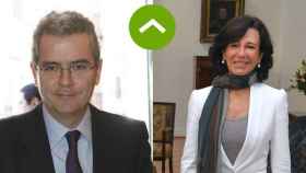 COMO LEONES: Pablo Isla (Inditex) y Ana Botón (Banco Santander).