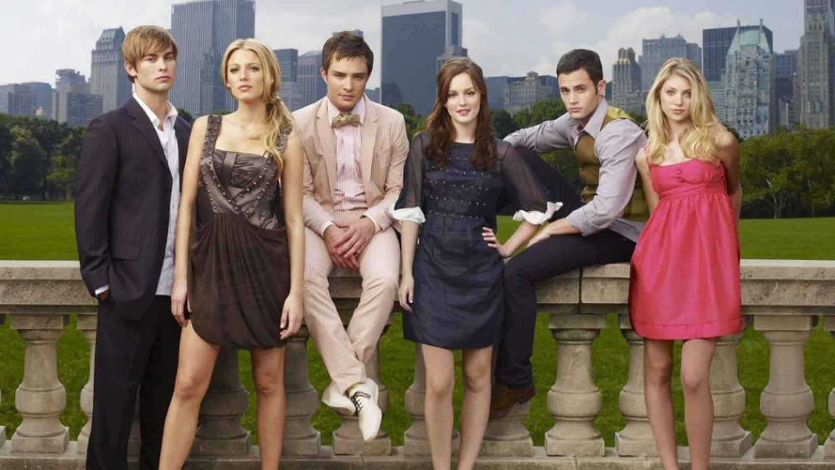 El elenco de 'Gossip Girl' (CW)