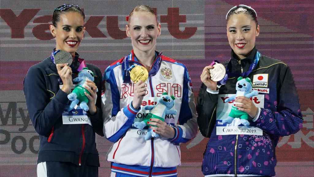 Ona Carbonell y su primera medalla en el Mundial de Gwangju