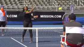 Serena Williams demuestra su talento
