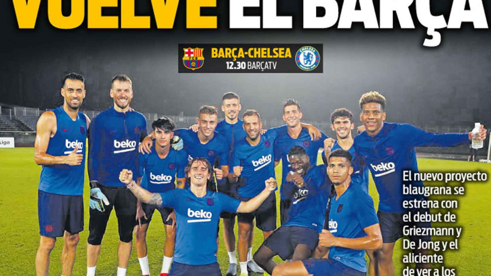 La portada del diario Sport (23/07/2019)