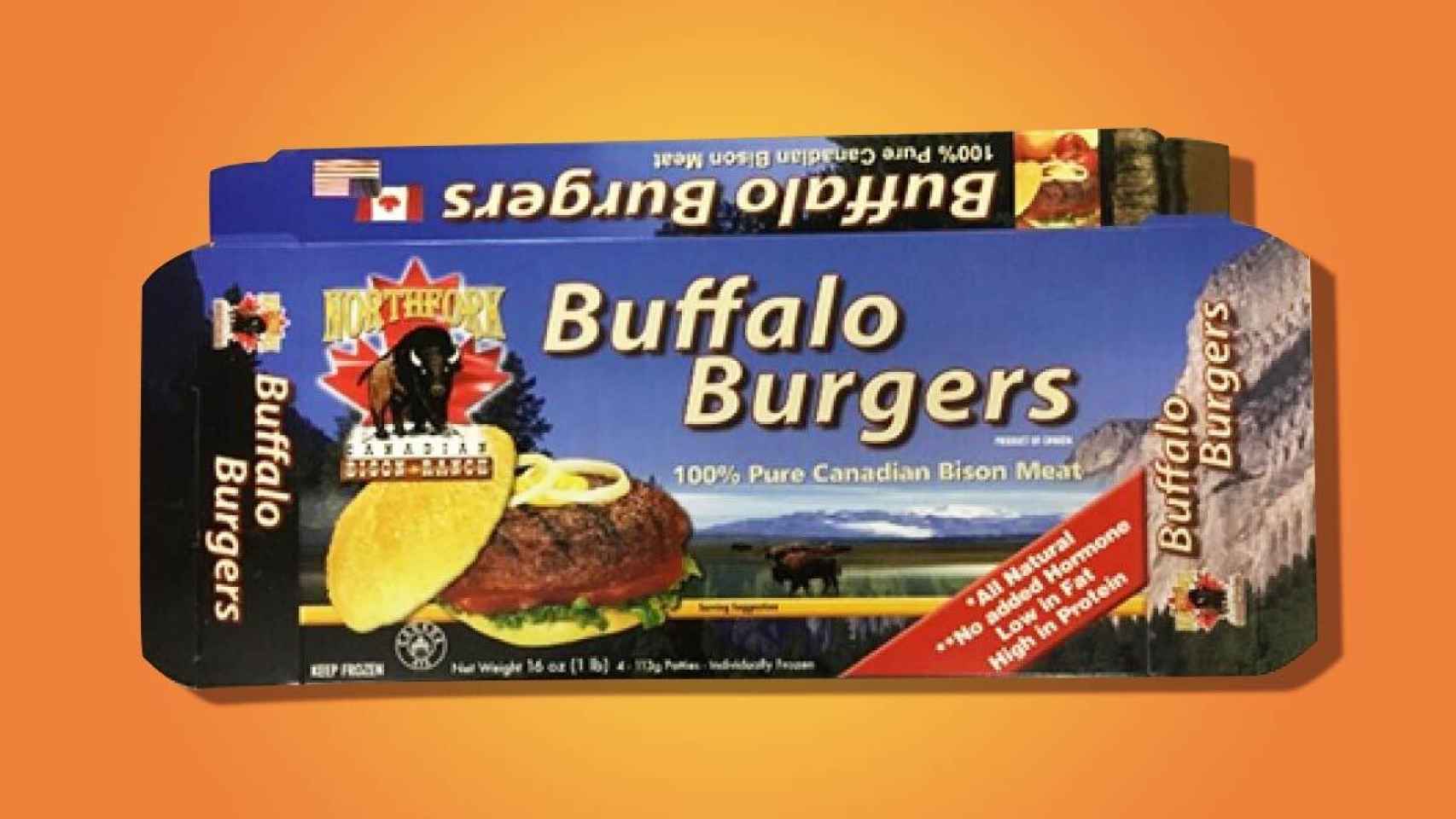 Las hamburguesas de bisonte retiradas.