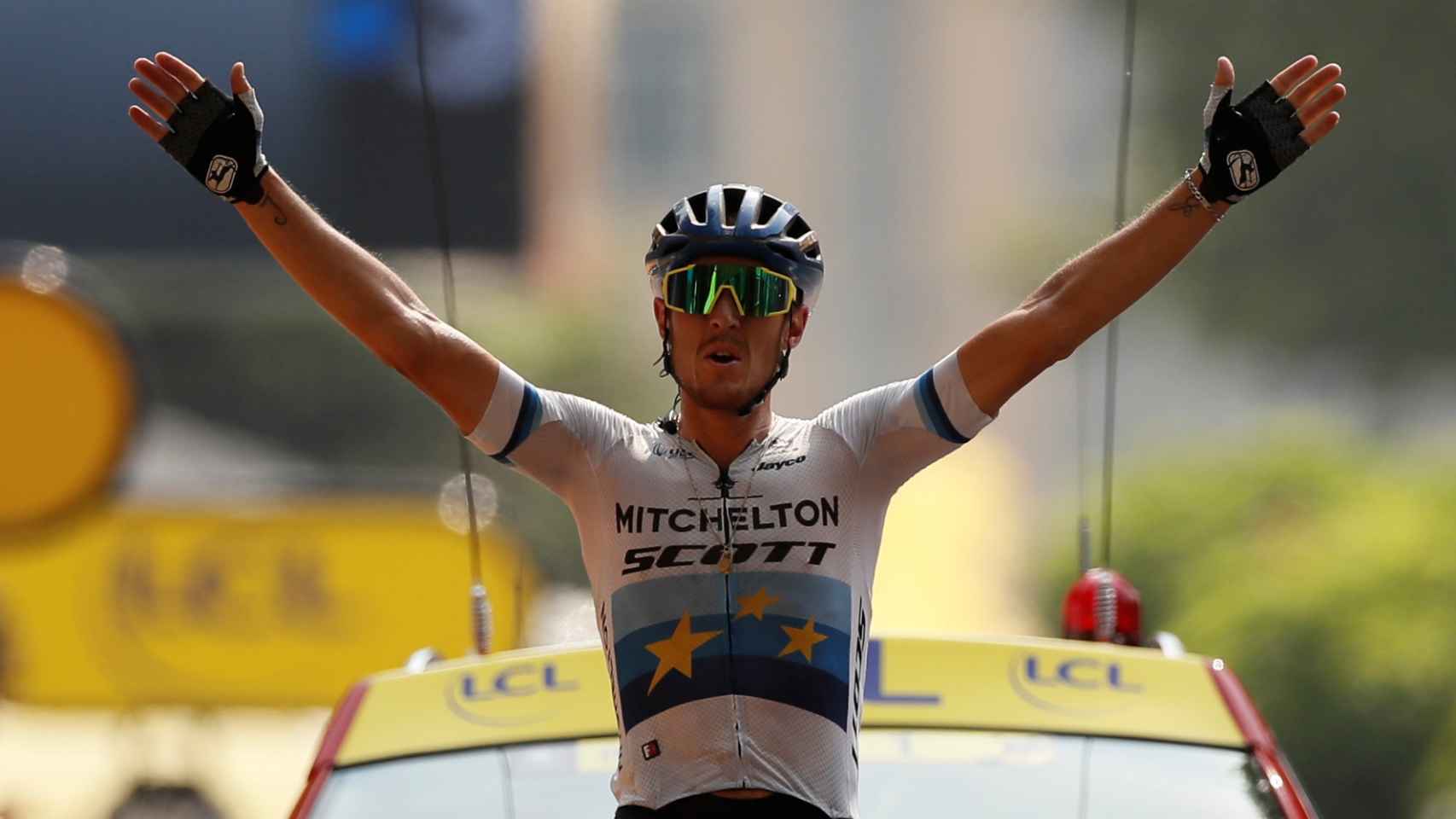 Matteo Trentin, ganador de la 17ª etapa del Tour de Francia 2019