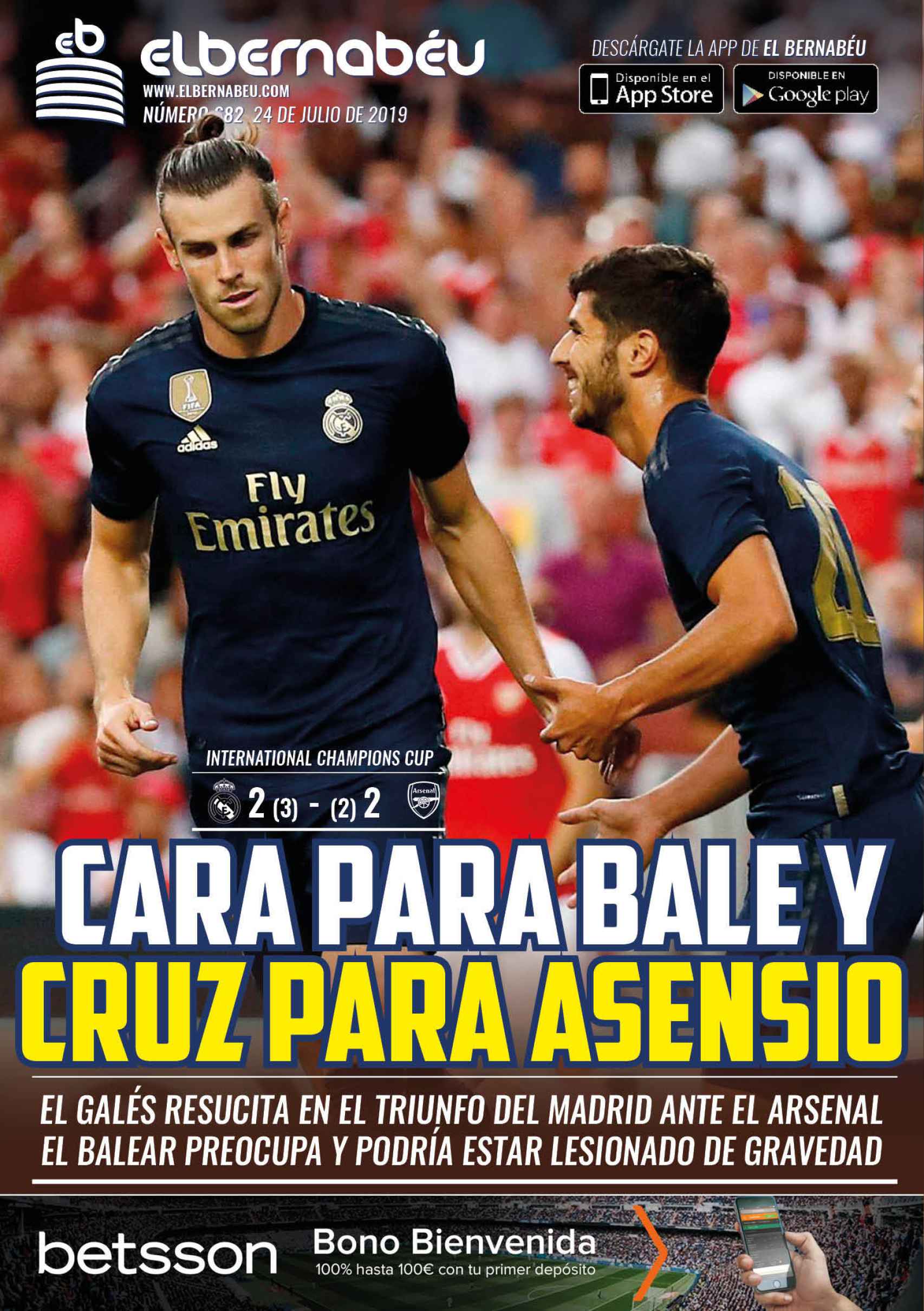 La portada de El Bernabéu (24/07/2019)