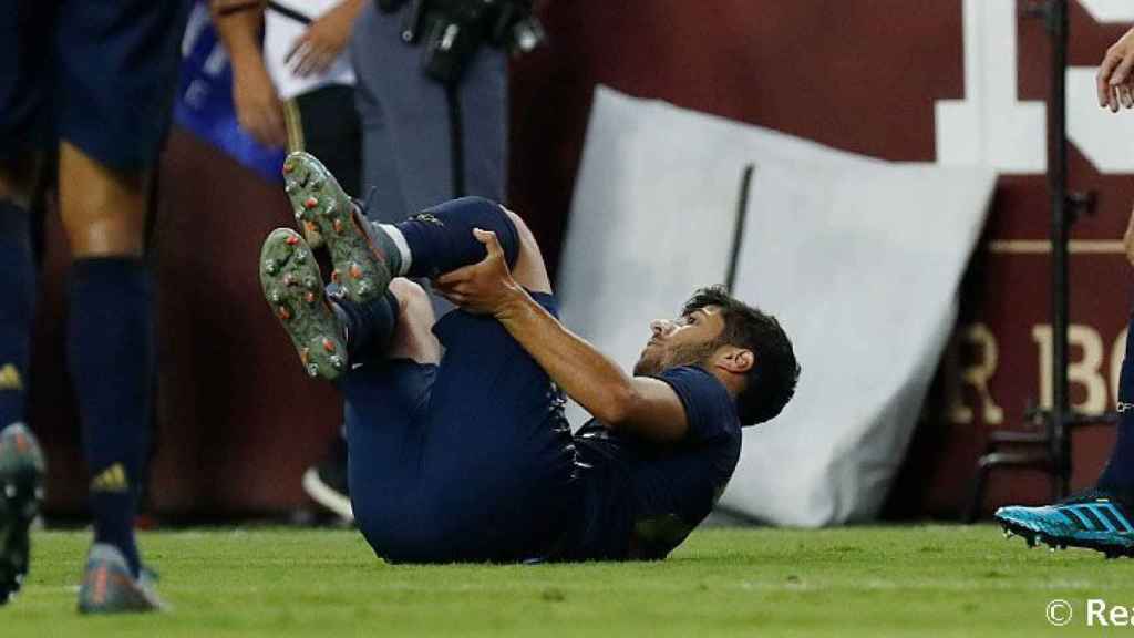 Marco Asensio se lesionó de gravedad contra el Arsenal
