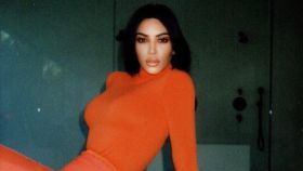 Fotografía compartida por Kim Kardashian en Instagram.
