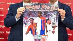 Cartel del partido homenaje a José Antonio Reyes. Foto: Twitter (@SevillaFC)