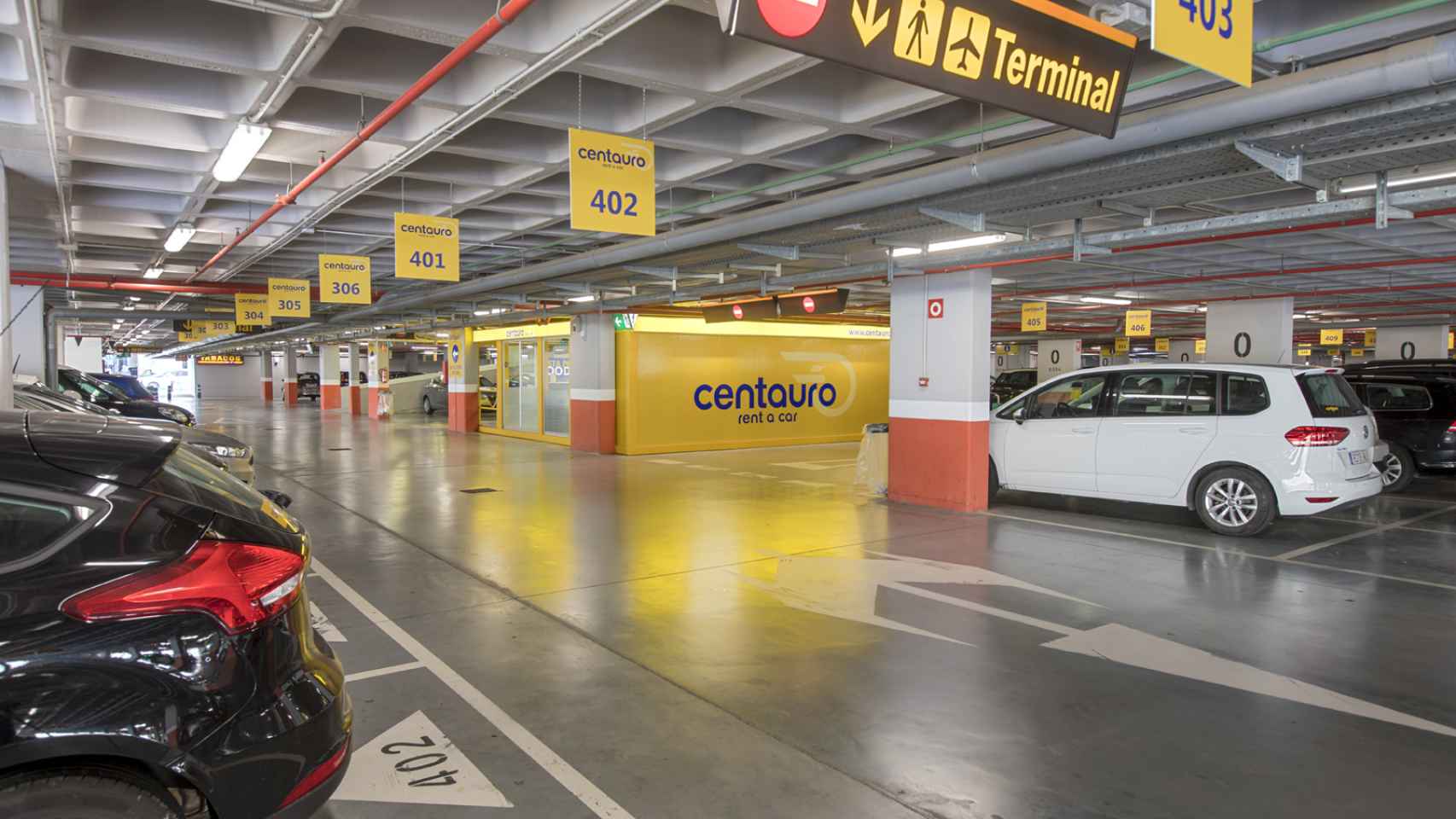 Instalaciones de Centauro en aeropuerto de Alicante.