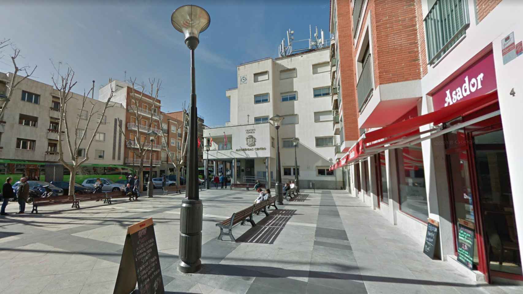 El suceso tuvo lugar en la Plaza del Pueblo de Alcobendas (Madrid).