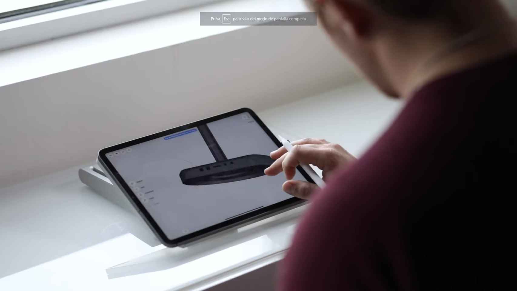 El soporte para iPad perfecto para diseñar y trabajar al mismo tiempo