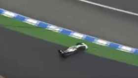 Así fue el accidente de Bottas que le dejó fuera del GP de Alemania de F1