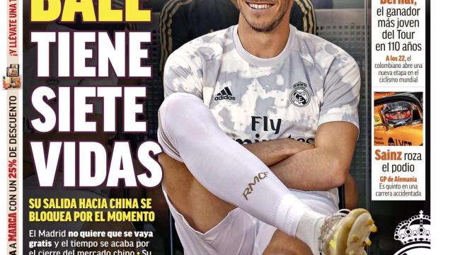 La portada del diario MARCA (29/07/2019)