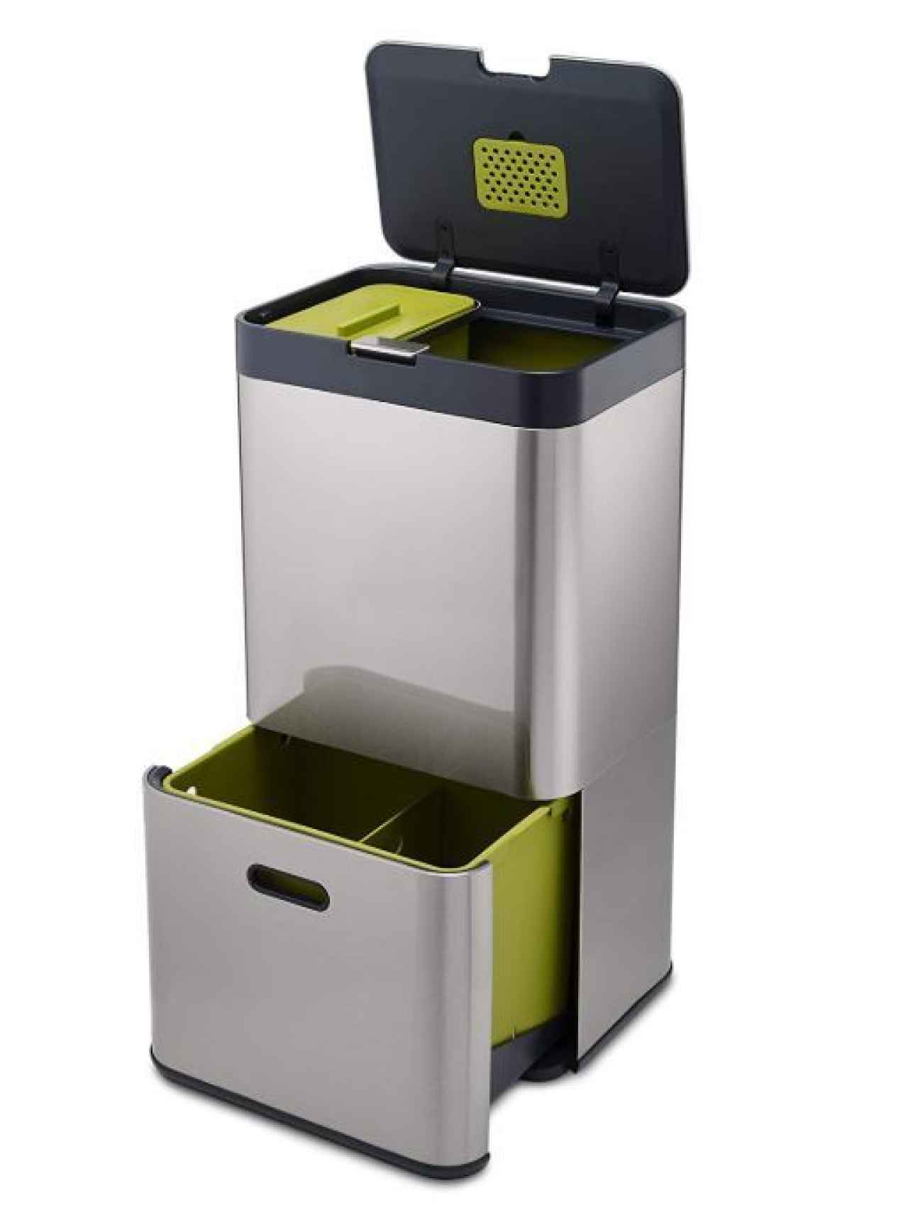 55 Ideas para ordenar la cocina y aprovechar el espacio  Cubo de basura,  Tachos de basura, Cubo basura reciclaje
