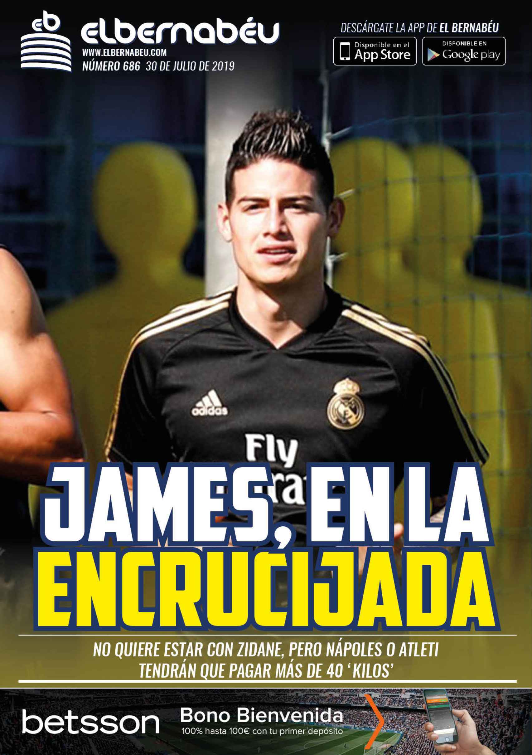 La portada de El Bernabéu (30/07/2019)