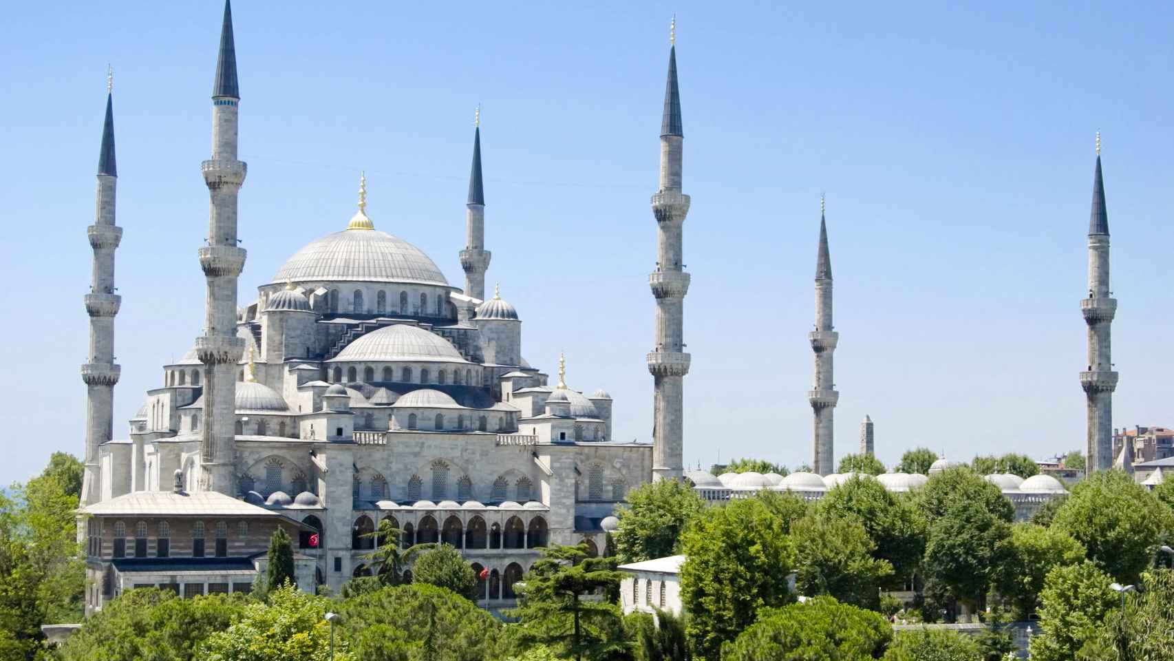 Mezquita Azul de Estambul, en Turquía.