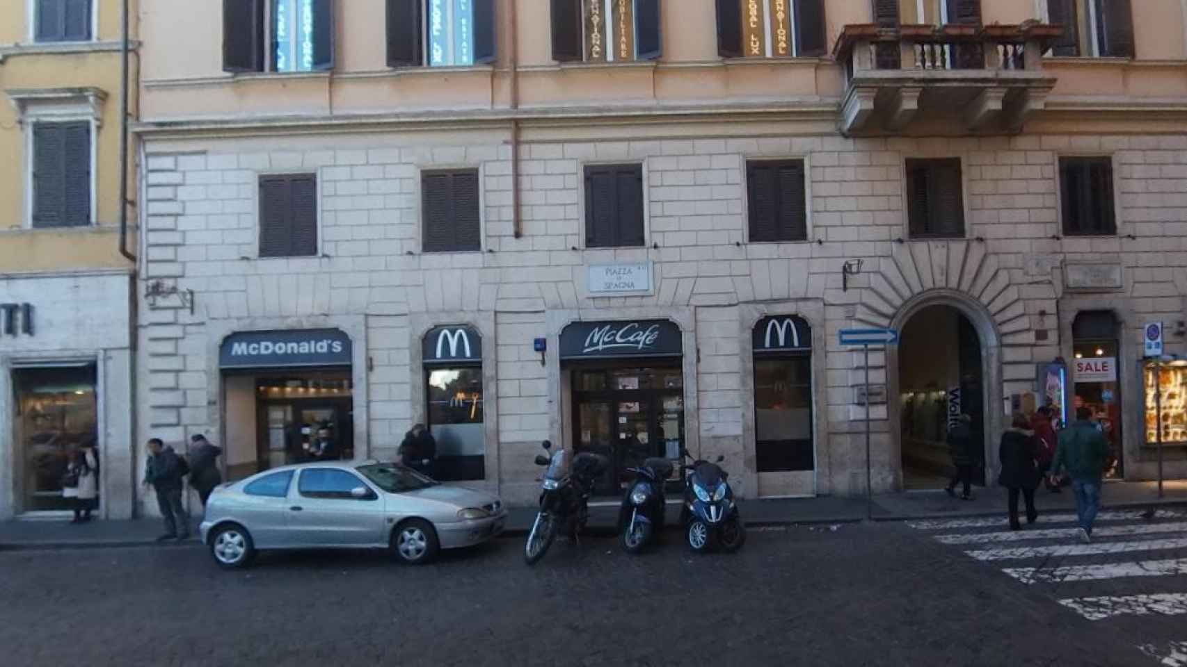 McDonald's de la Plaza de España (Roma).