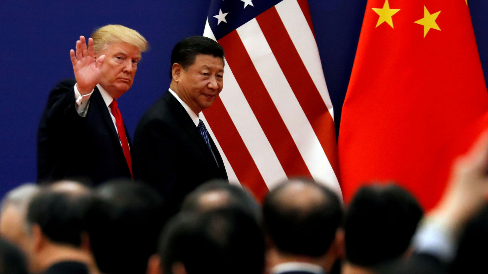 Trump y Xi Jinping en una imagen de archivo.