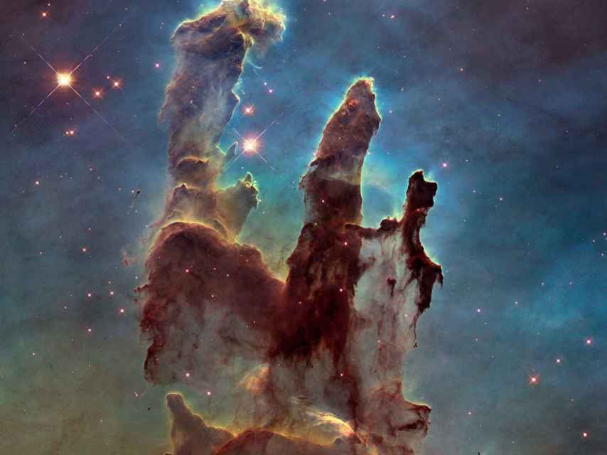 Fotografía del telescopio Hubble.