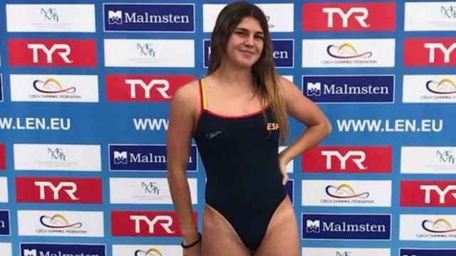 María Claro, campeona de Europa Júnior en aguas abiertas. Foto: rfen.es