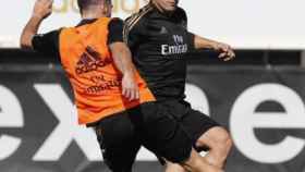 Luka Jovic se entrena con el Real Madrid con normalidad.