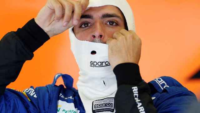 Carlos Sainz, en el Gran Premio de Hungría del Mundial de Fórmula 1