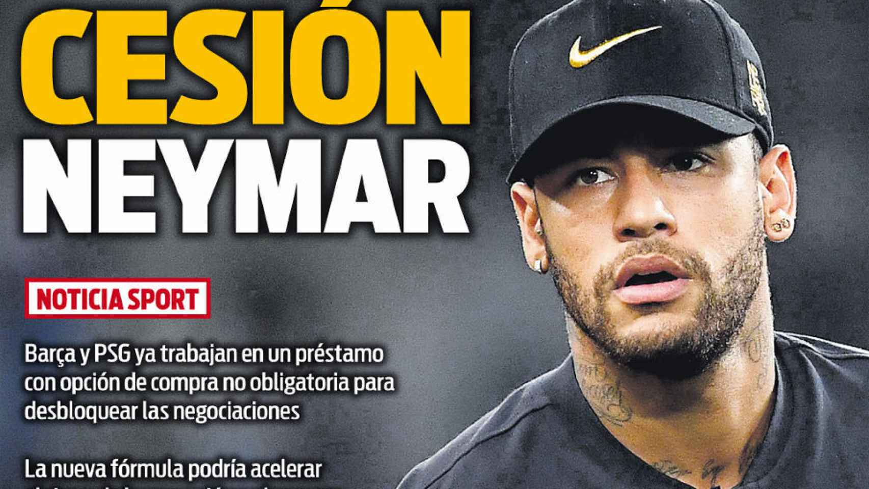 La portada del diario sport (04/08/2019)