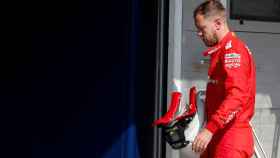 Sebastian Vettel, en el Gran Premio de Hungría del Mundial de Fórmula 1