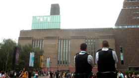 Vista exterior de la Tate Modern de Londres.