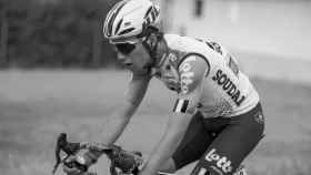 El ciclista Bjorg Lambrecht. Foto: Twitter (@Lotto Soudal)
