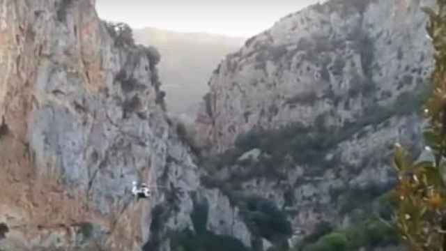 Rescate en el barranco de Peonera (Huesca)