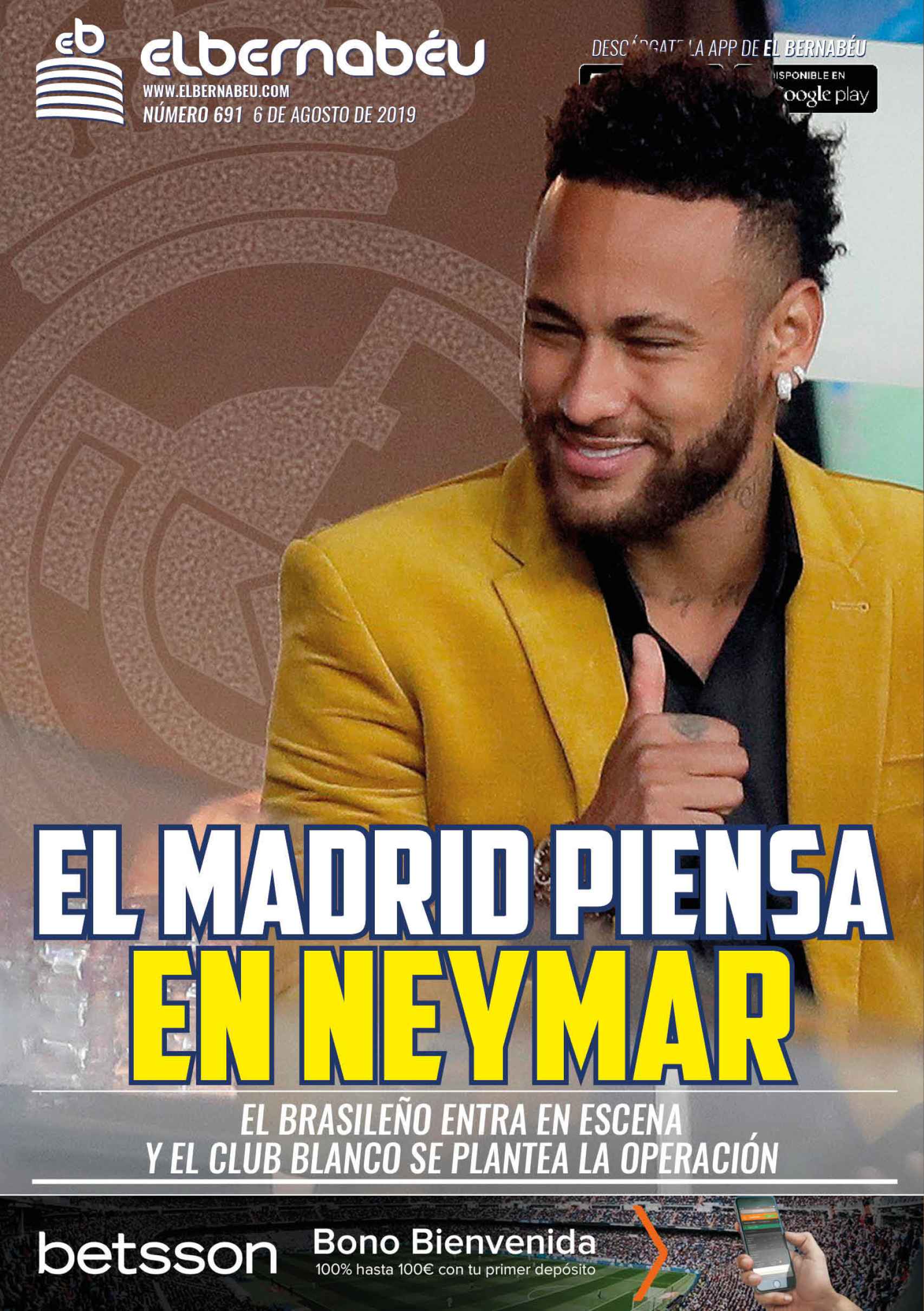 La portada de El Bernabéu (06/08/2019)
