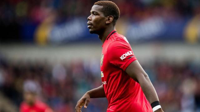 Pogba, durante la pretemporada del Manchester United