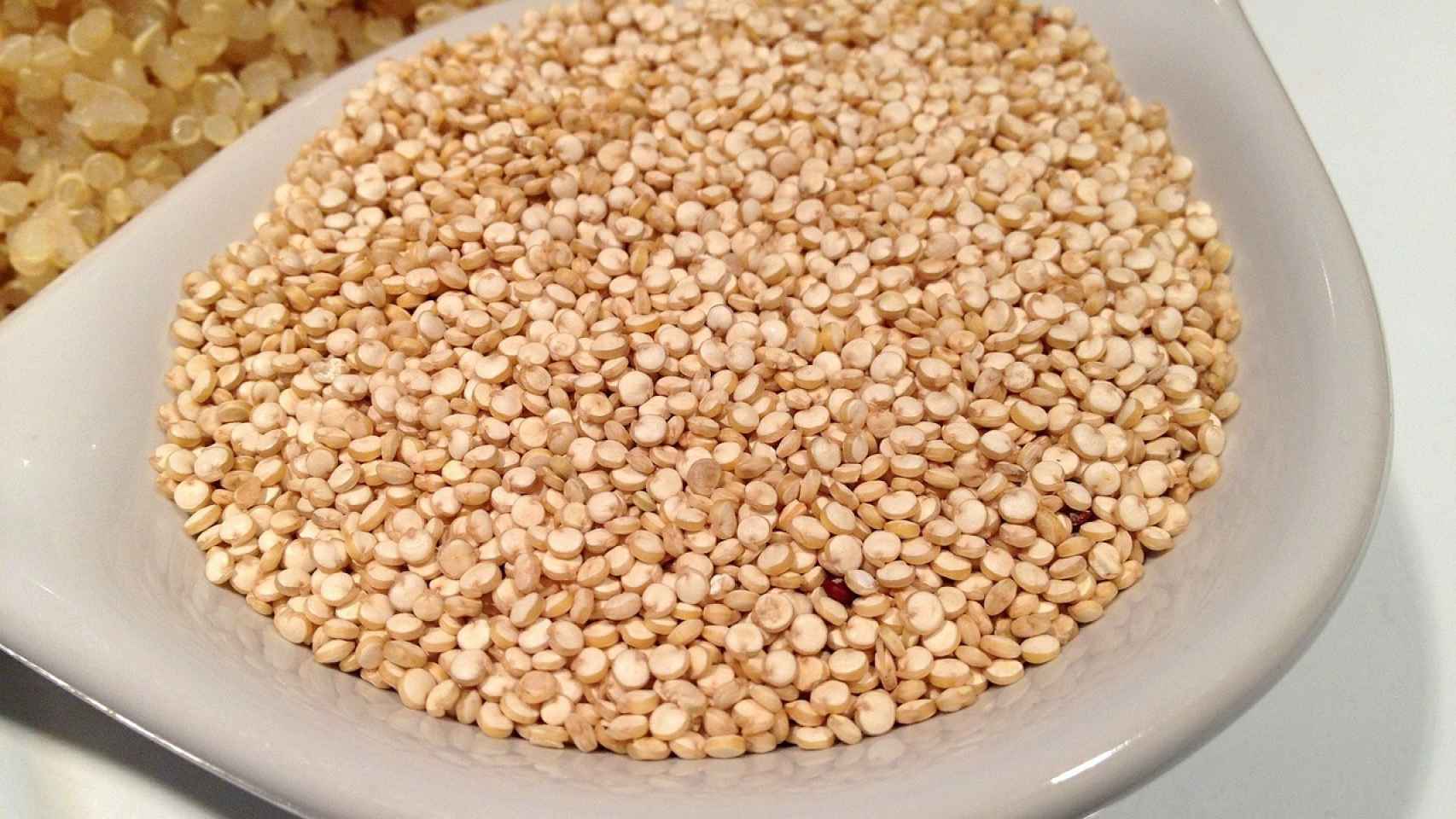 La quinoa es uno de los alimentos con menor índice glucémico.