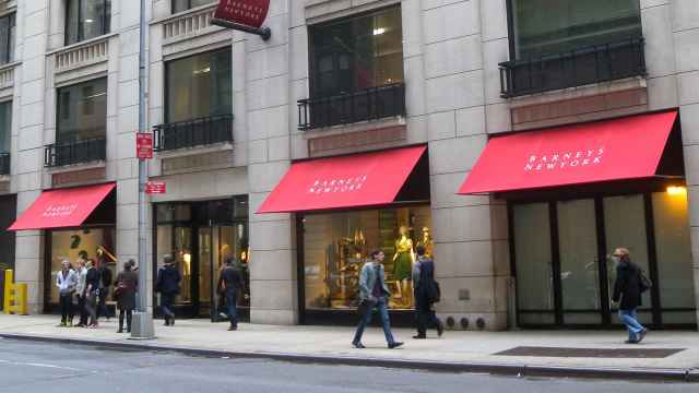 Una tienda de Barneys en Nueva York.