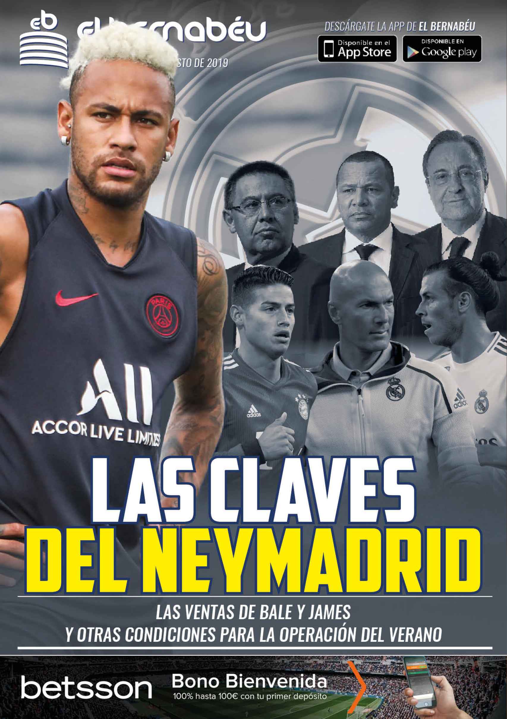 La portada de El Bernabéu (07/08/2019)