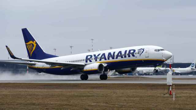Avión de Ryanair, en una imagen de archivo.