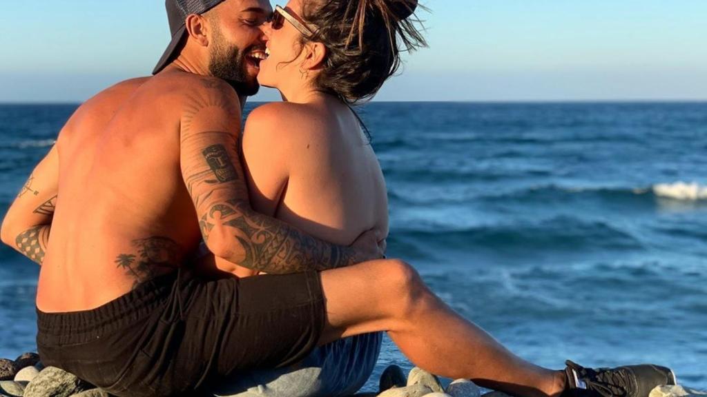 Anabel Pantoja y su novio Omar Sánchez.