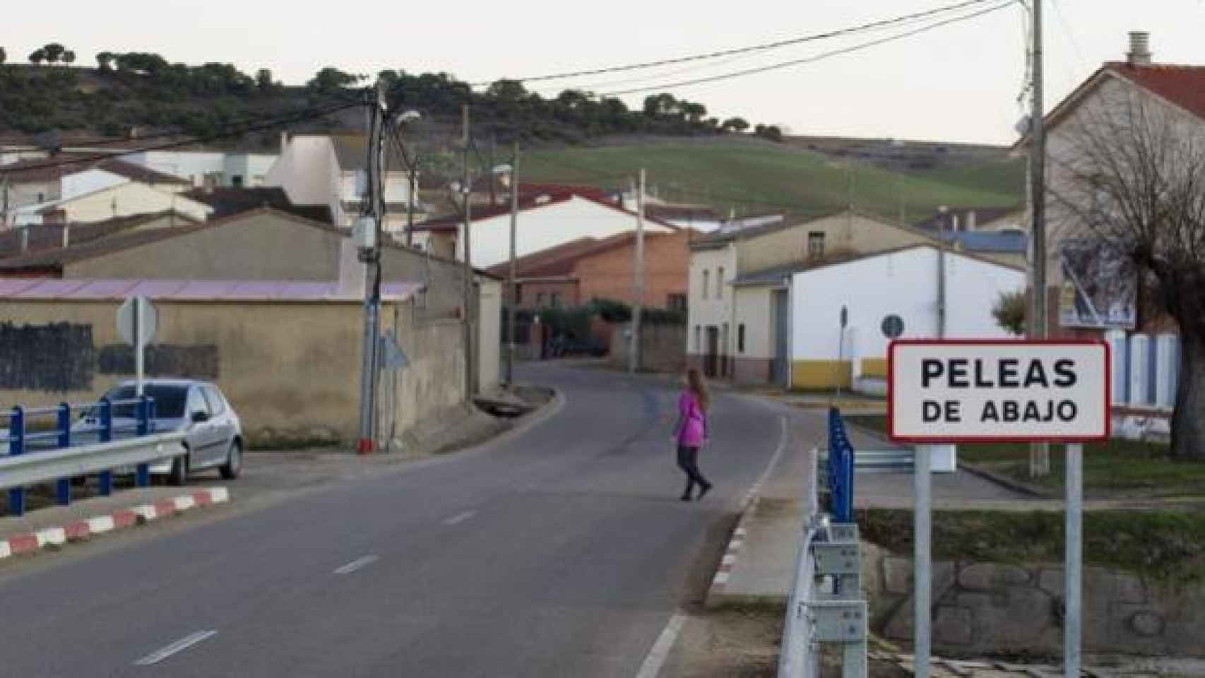 El pueblo de Peleas de Abajo (Zamora).