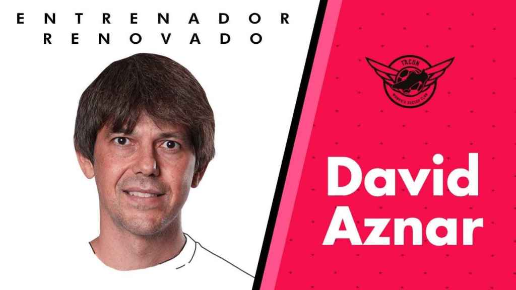 David Aznar renueva con el CD Tacón