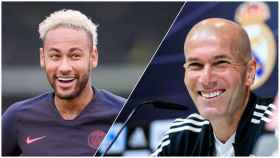 Neymar y Zidane
