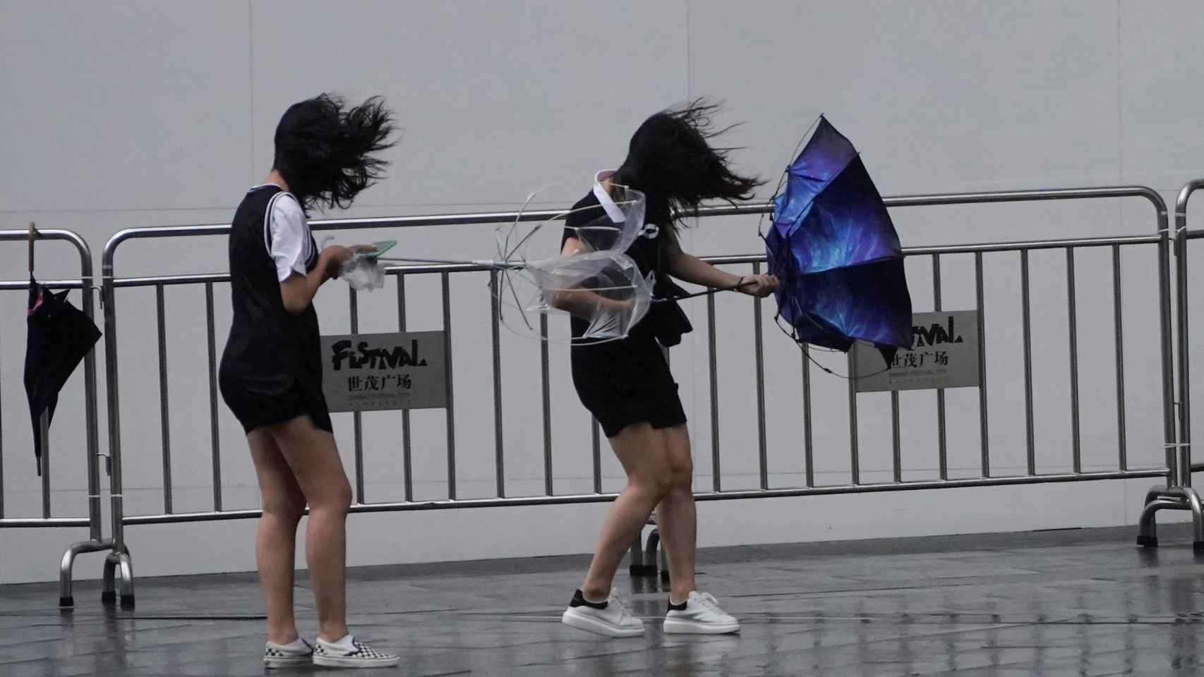 El tifón Lekima llega a China.