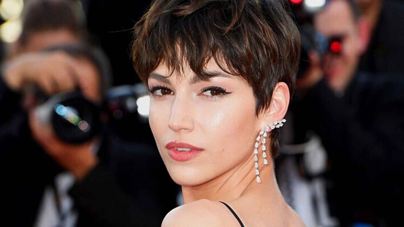La actriz Úrsula Corberó en la alfombra roja del Festival de Cannes 2018.