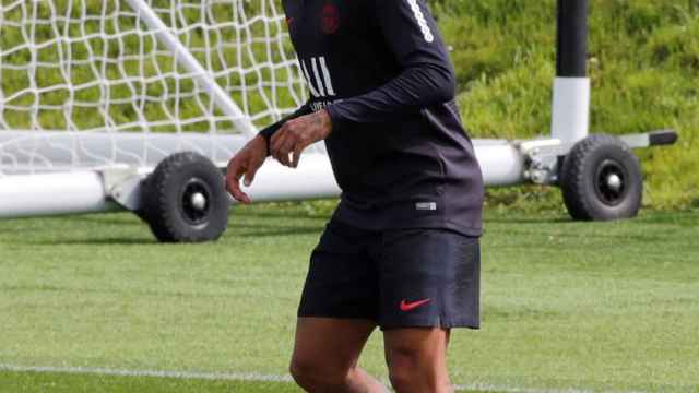Neymar, con el PSG