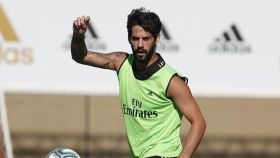 Isco Alarcón, en un entrenamiento del Real Madrid. Foto: Instagram (@iscoalarcon)