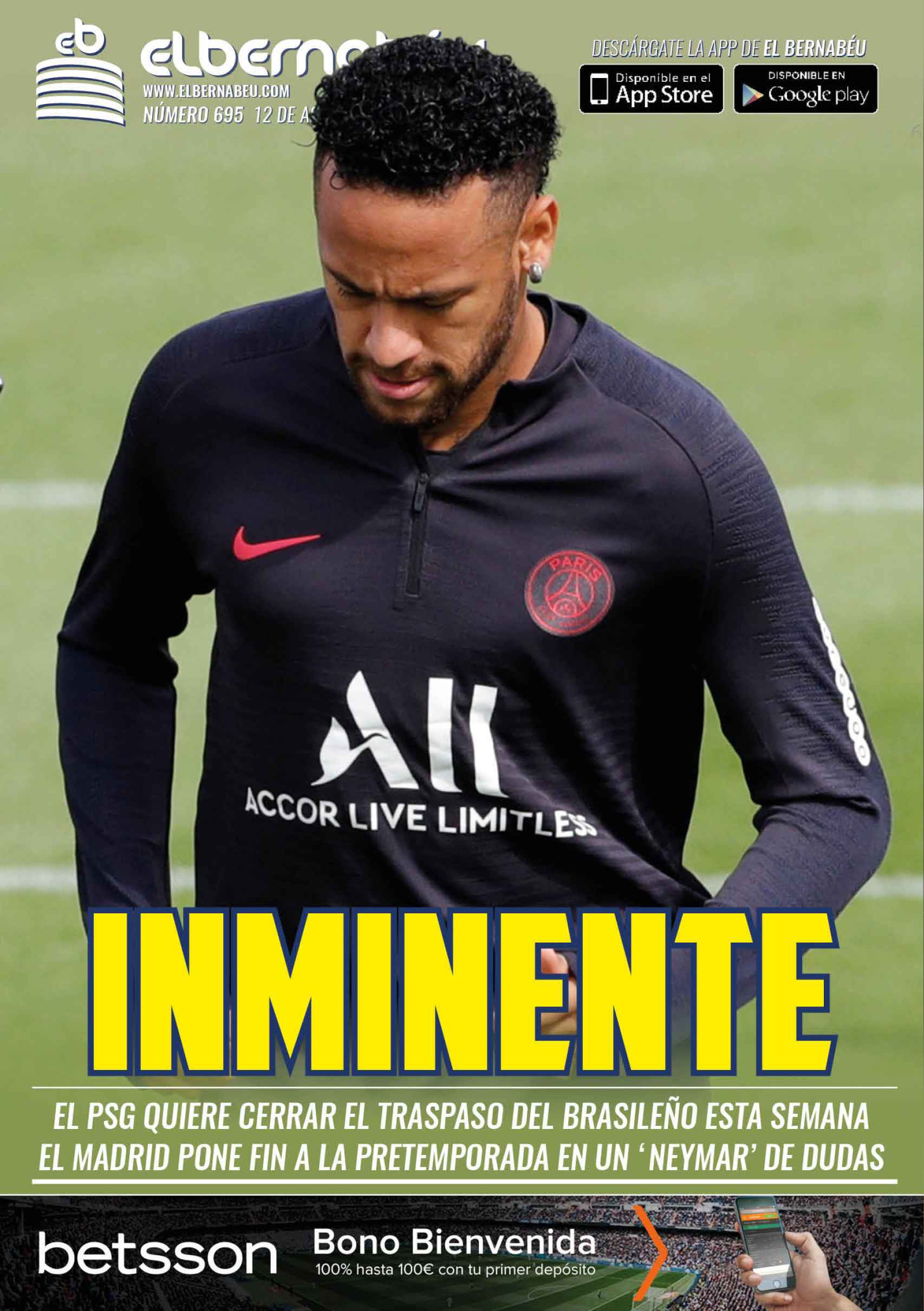 La portada de El Bernabéu (12/08/2019)