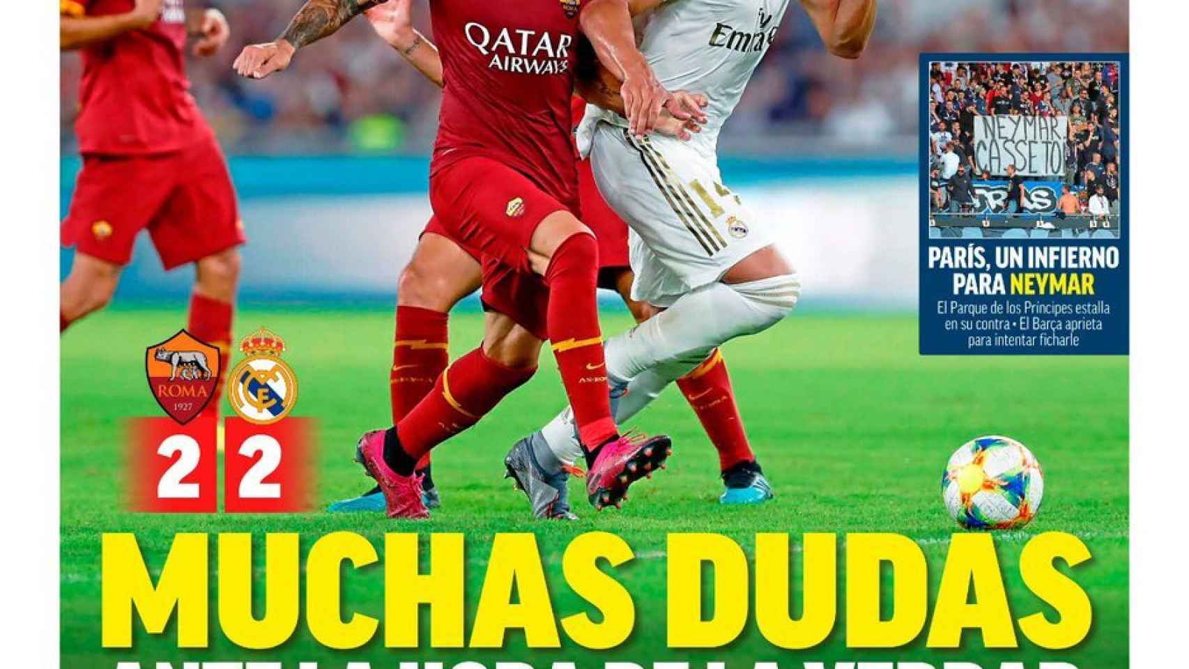 La portada del diario MARCA (12/08/2019)