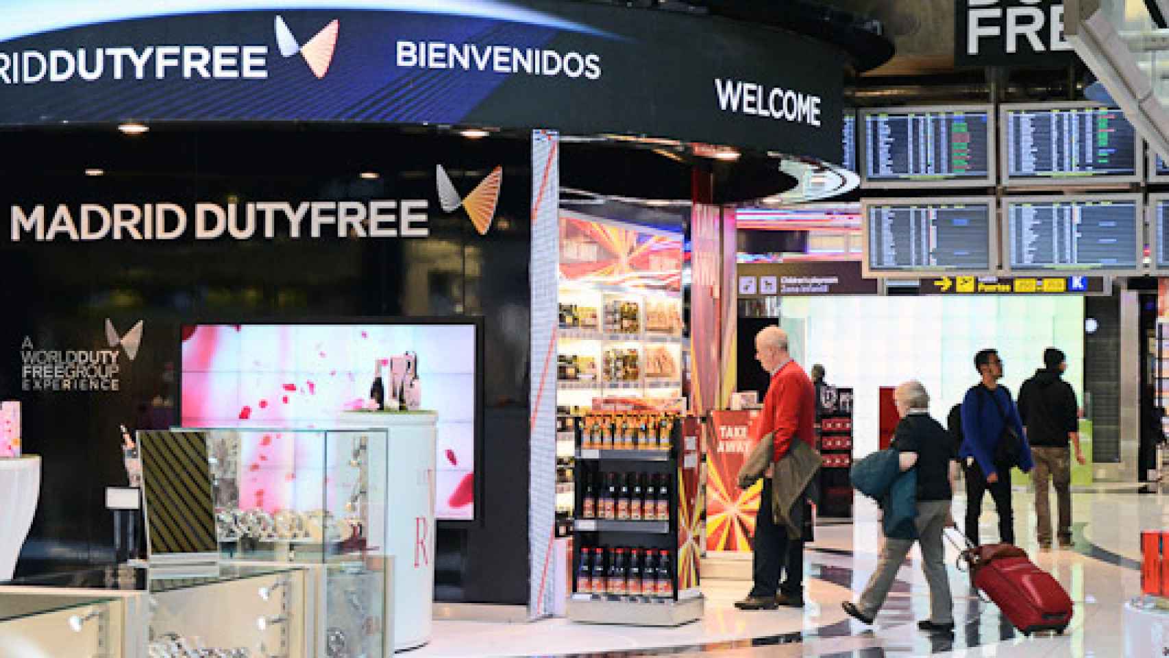 Una tienda Duty Free del Aeropuerto de Madrid en una imagen de archivo.