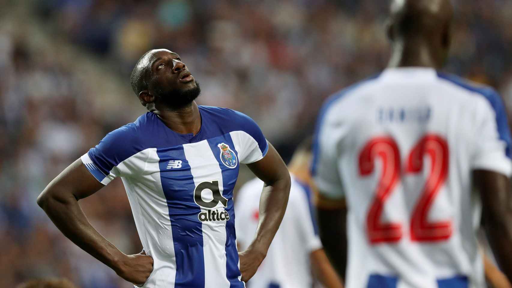 Reacción de los jugadores del Oporto tras quedar eliminados de la Champions