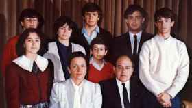 La familia Pujol en una imagen de archivo.