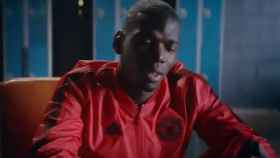 Paul Pogba, en un anuncio de Adidas y el Manchester United